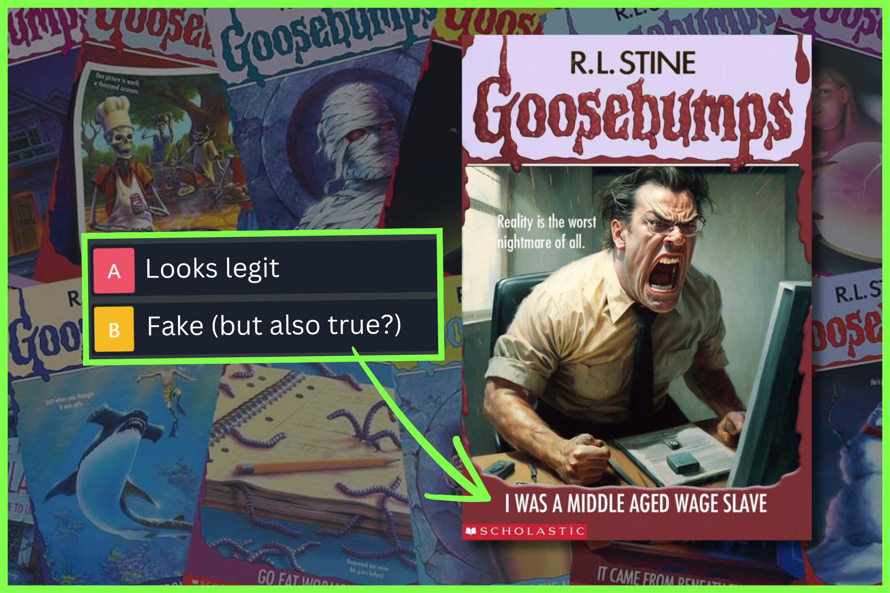 Goosebumps Books: Real or Fake?